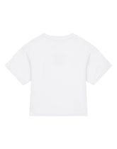 Jersey T-shirt with DG logo patch -  | Dolce & Gabbana