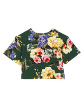 Garden-print interlock T-shirt -  | Dolce & Gabbana