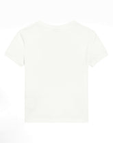 Jersey T-shirt with butterflies and Dolce&amp;Gabbana logo -  | Dolce &amp; Gabbana
