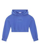 Jersey sweatshirt with embossed logo -  | Dolce & Gabbana