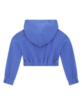 Jersey sweatshirt with embossed logo -  | Dolce & Gabbana