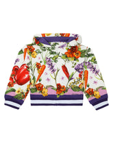 Jersey hoodie with Farmer print -  | Dolce & Gabbana