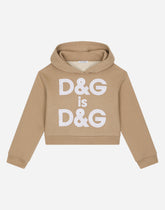 Hoodie with logo embroidery -  | Dolce &amp; Gabbana