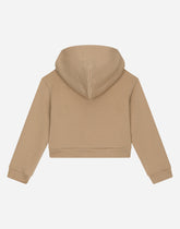 Hoodie with logo embroidery -  | Dolce &amp; Gabbana