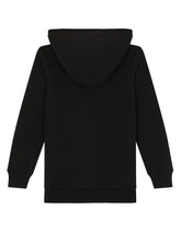 Dolce & Gabbana Solid-Coloured Stretch Cotton Hoodie -  | Dolce & Gabbana