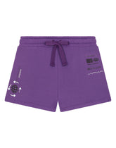 Jersey shorts with DGVIB3 logo print -  | Dolce & Gabbana