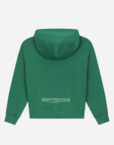 Jersey hoodie with DGVIB3 logo -  | Dolce & Gabbana