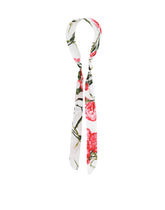 Carnation-print poplin headband -  | Dolce & Gabbana