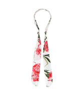 Carnation-print poplin headband -  | Dolce & Gabbana