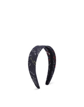 Algebra-print poplin headband -  | Dolce & Gabbana