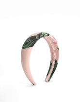 Rose-print poplin headband -  | Dolce &amp; Gabbana