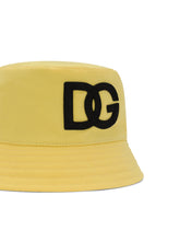 Bucket hat with DG logo patch -  | Dolce & Gabbana