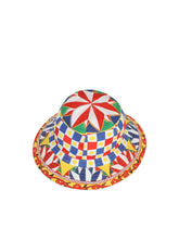 Carretto-print poplin hat -  | Dolce & Gabbana