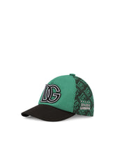 Baseball cap with DG logo patch -  | Dolce & Gabbana