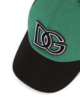 Baseball cap with DG logo patch -  | Dolce & Gabbana