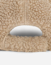 Faux fur baseball cap with logo tag -  | Dolce &amp; Gabbana