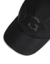 Nylon baseball cap with 3d logo -  | Dolce & Gabbana