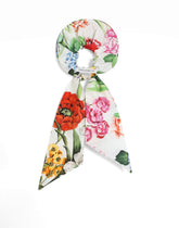 Floral-print poplin scrunchie -  | Dolce &amp; Gabbana