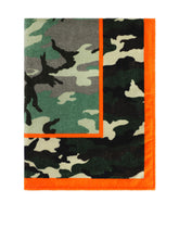 Camouflage-print terrycloth beach towel -  | Dolce & Gabbana
