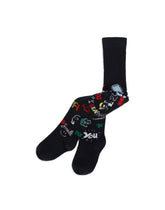 Smemo-print jersey jacquard tights -  | Dolce & Gabbana