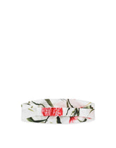 Carnation-print poplin bandanna -  | Dolce & Gabbana