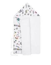 Jersey sleep sack with DG rock print -  | Dolce & Gabbana