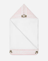 Jersey sleeping bag with Logomania print -  | Dolce &amp; Gabbana