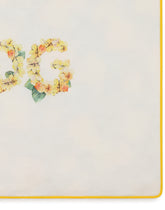 Jersey blanket with hydrangea print -  | Dolce & Gabbana