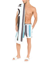 Printed terrycloth beach towel -  | Dolce & Gabbana