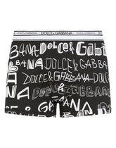 Logo-print two-way stretch cotton boxers -  | Dolce &amp; Gabbana