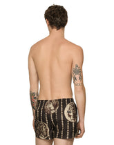 Logo coin swim shorts -  | Dolce & Gabbana