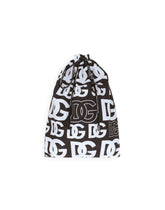 Short swim trunks with all-over DG print -  | Dolce & Gabbana