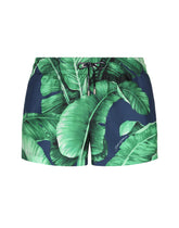 Swim shorts with banana tree print -  | Dolce &amp; Gabbana