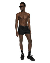 Short swim trunks with jacquard DG Monogram -  | Dolce &amp; Gabbana