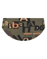 Swim briefs with all-over logo print -  | Dolce & Gabbana