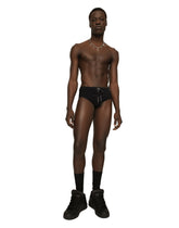 Swim briefs with top-stitching -  | Dolce &amp; Gabbana