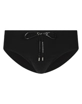 Swim briefs with high-cut leg and branded rear waistband -  | Dolce &amp; Gabbana