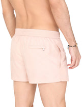 Short swim trunks with branded plate -  | Dolce &amp; Gabbana