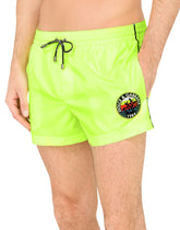 Short swim trunks with Dolce&Gabbana print -  | Dolce & Gabbana