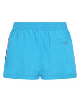 Short swim trunks with Dolce&Gabbana print -  | Dolce & Gabbana