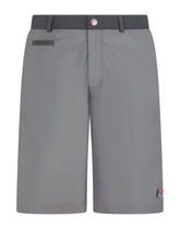 Mid-length swim trunks with metal DG logo -  | Dolce & Gabbana