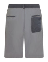 Mid-length swim trunks with metal DG logo -  | Dolce & Gabbana