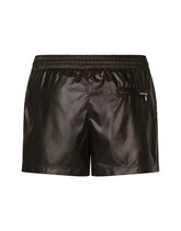Short swim trunks with branded band -  | Dolce &amp; Gabbana