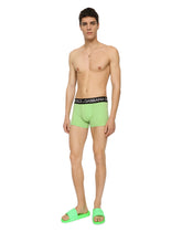Two-way stretch cotton boxers -  | Dolce & Gabbana