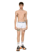 Two-way stretch cotton boxers -  | Dolce &amp; Gabbana