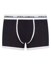 Cotton piqué boxers -  | Dolce &amp; Gabbana
