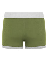 Fine-rib stretch cotton boxers -  | Dolce & Gabbana