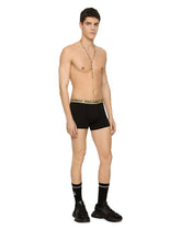 Stretch silk and modal boxers -  | Dolce &amp; Gabbana