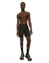 Mid-length swim shorts with top-stitching -  | Dolce &amp; Gabbana