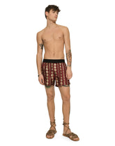 Coin print silk shorts -  | Dolce & Gabbana